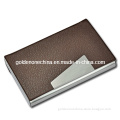 Promotional Brown Leather Name Card Case (BC21)